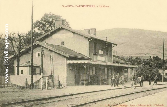 Carte postale de Sainte-Foy-l Argentière