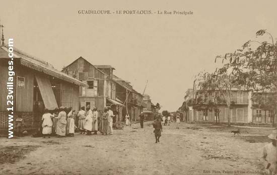 Carte postale de Port-Louis 