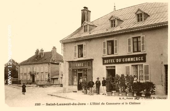 Carte postale de Saint-Laurent-En-Grandvaux 