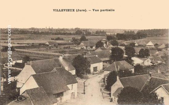 Carte postale de Villevieux