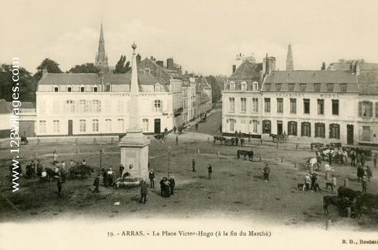 Carte postale de Arras