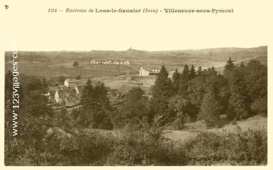 Carte postale de Villeneuve-Sous-Pymont