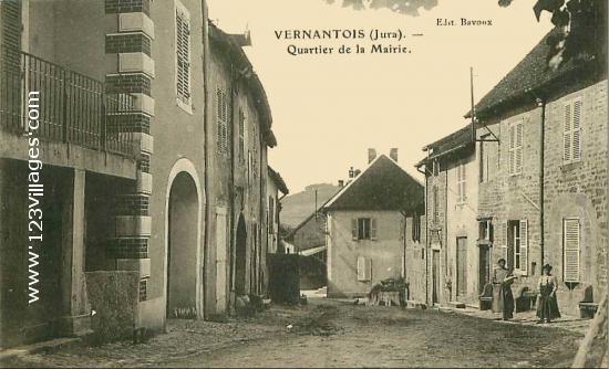 Carte postale de Vernantois 