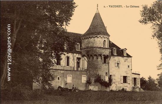 Carte postale de Vaudrey 