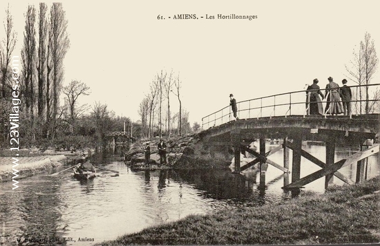 Carte postale de Amiens