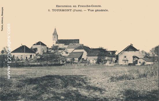 Carte postale de Tourmont 