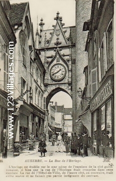Carte postale de Auxerre