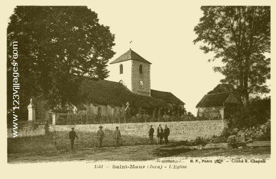 Carte postale de Saint-Maur 