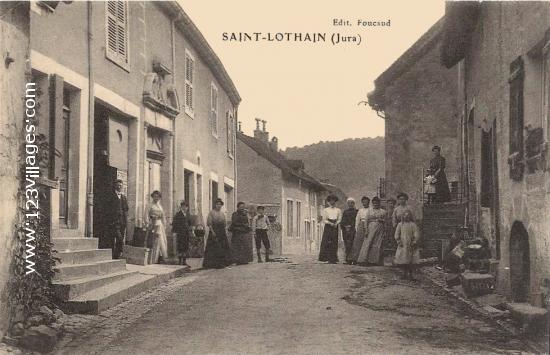 Carte postale de Saint-Lothain 