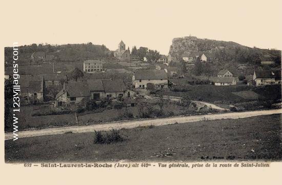 Carte postale de Saint-Laurent-La-Roche