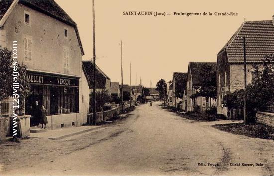 Carte postale de Saint-Aubin