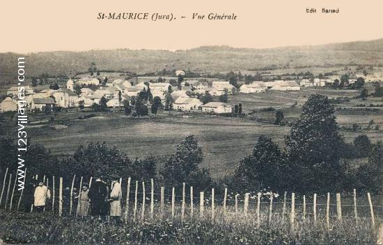Carte postale de Saint-Maurice-Crillat 