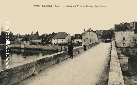 Carte postale de Port-Lesney