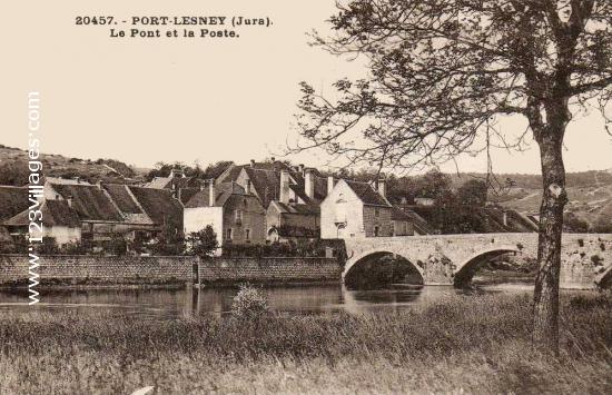 Carte postale de Port-Lesney