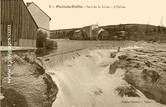Carte postale de Pont-De-Poitte