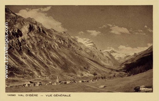 Carte postale de Val-d Isère
