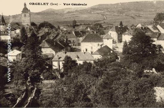 Carte postale de Orgelet