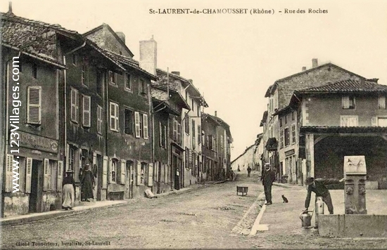Carte postale de Saint-Laurent-de-Chamousset