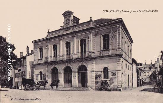 Carte postale de Soustons 