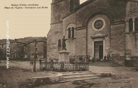 Carte postale de Saint-Victor