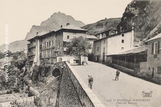 Carte postale de Saint-Michel-de-Maurienne