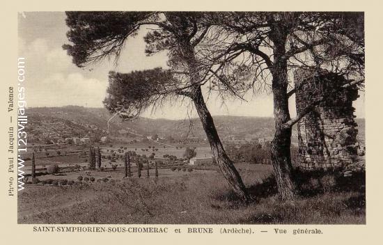 Carte postale de Saint-Symphorien-Sous-Chomerac
