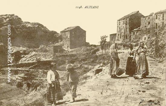 Carte postale de Altiani 