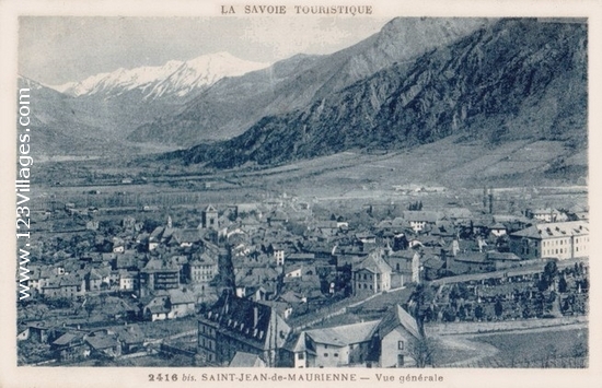 Carte postale de Saint-Jean-de-Maurienne