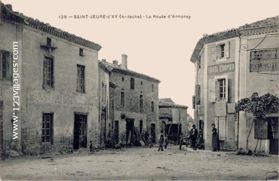 Carte postale de Saint-Jeure-D Ay