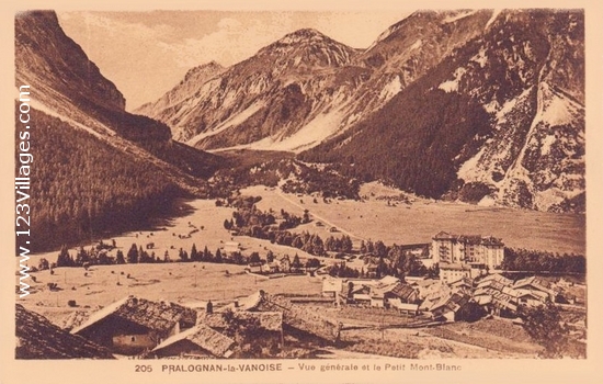 Carte postale de Pralognan-la-Vanoise