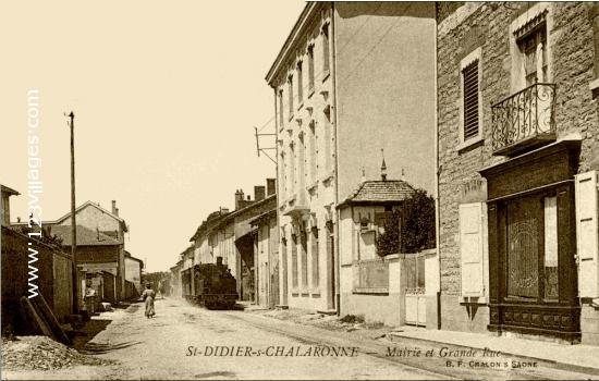 Carte postale de Saint-Didier-Sur-Chalaronne