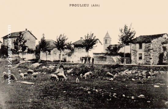 Carte postale de Proulieu  hameau de Lagnieu 