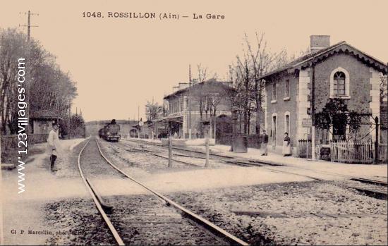 Carte postale de Rossillon 