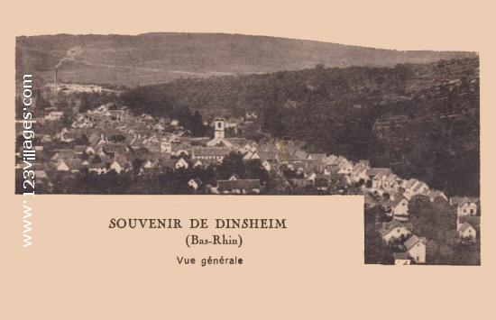 Carte postale de Dinsheim-sur-Bruche 