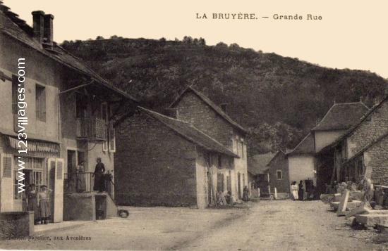 Carte postale de La Bruyere  à Brégnier-Cordon