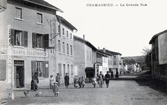 Carte postale de Chamagnieu