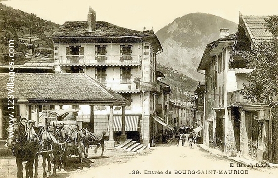 Carte postale de Bourg-Saint-Maurice