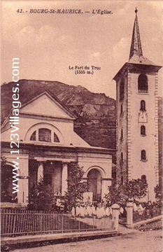 Carte postale de Bourg-Saint-Maurice