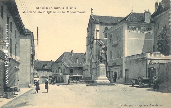 Carte postale de Saint-Genix-sur-Guiers