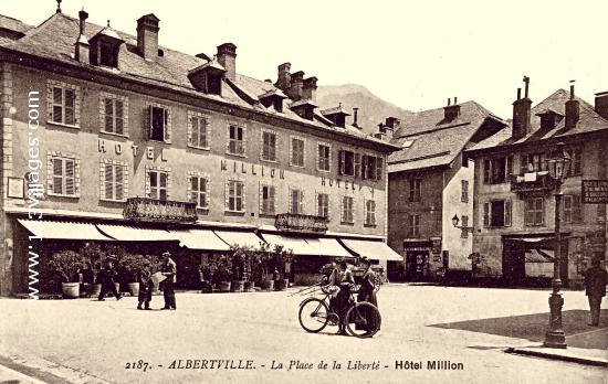 Carte postale de Albertville