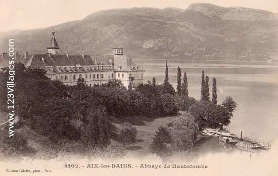 Carte postale de Aix-les-Bains