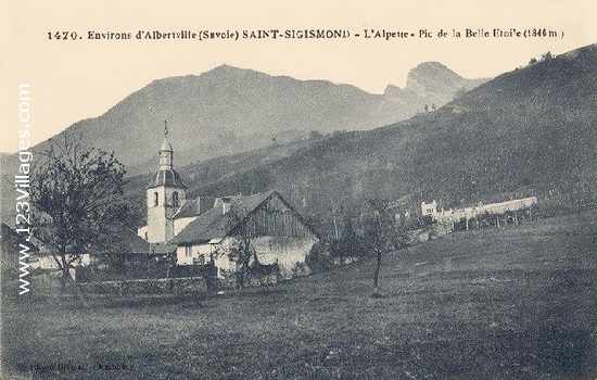 Carte postale de Saint-Sigismond