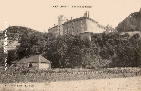 Carte postale de Lucey