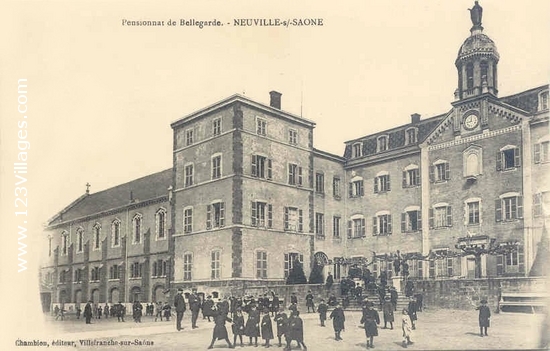 Carte postale de Neuville-sur-Saône
