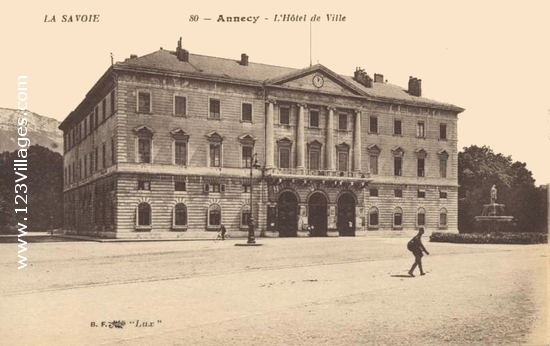 Carte postale de Annecy