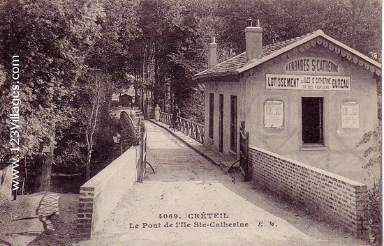 Carte postale de Créteil