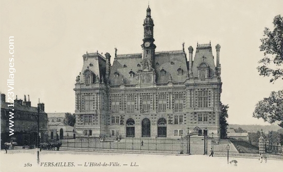 Carte postale de Versailles