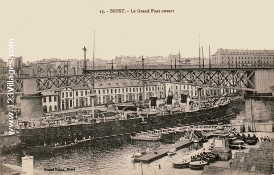 Carte postale de Brest