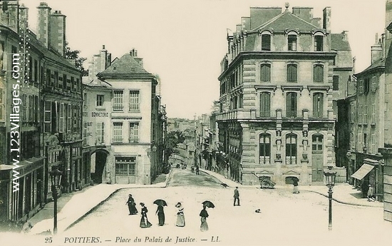 Carte postale de Poitiers