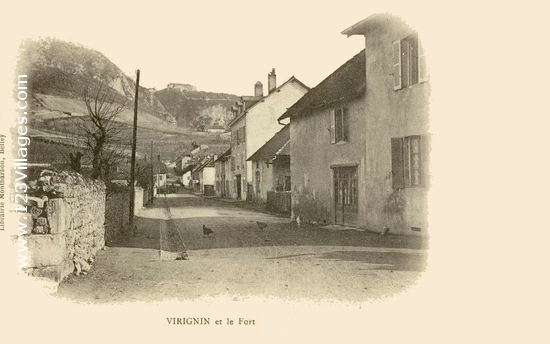Carte postale de Virignin